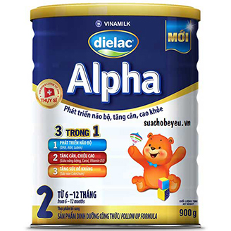 Sữa bột Dielac Alpha 2 - 900g