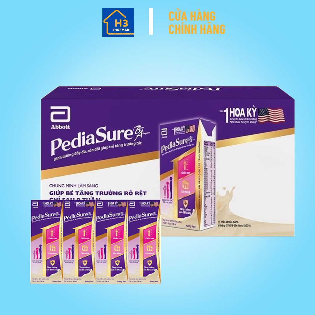 Sữa nước Pediasure hộp 180ml