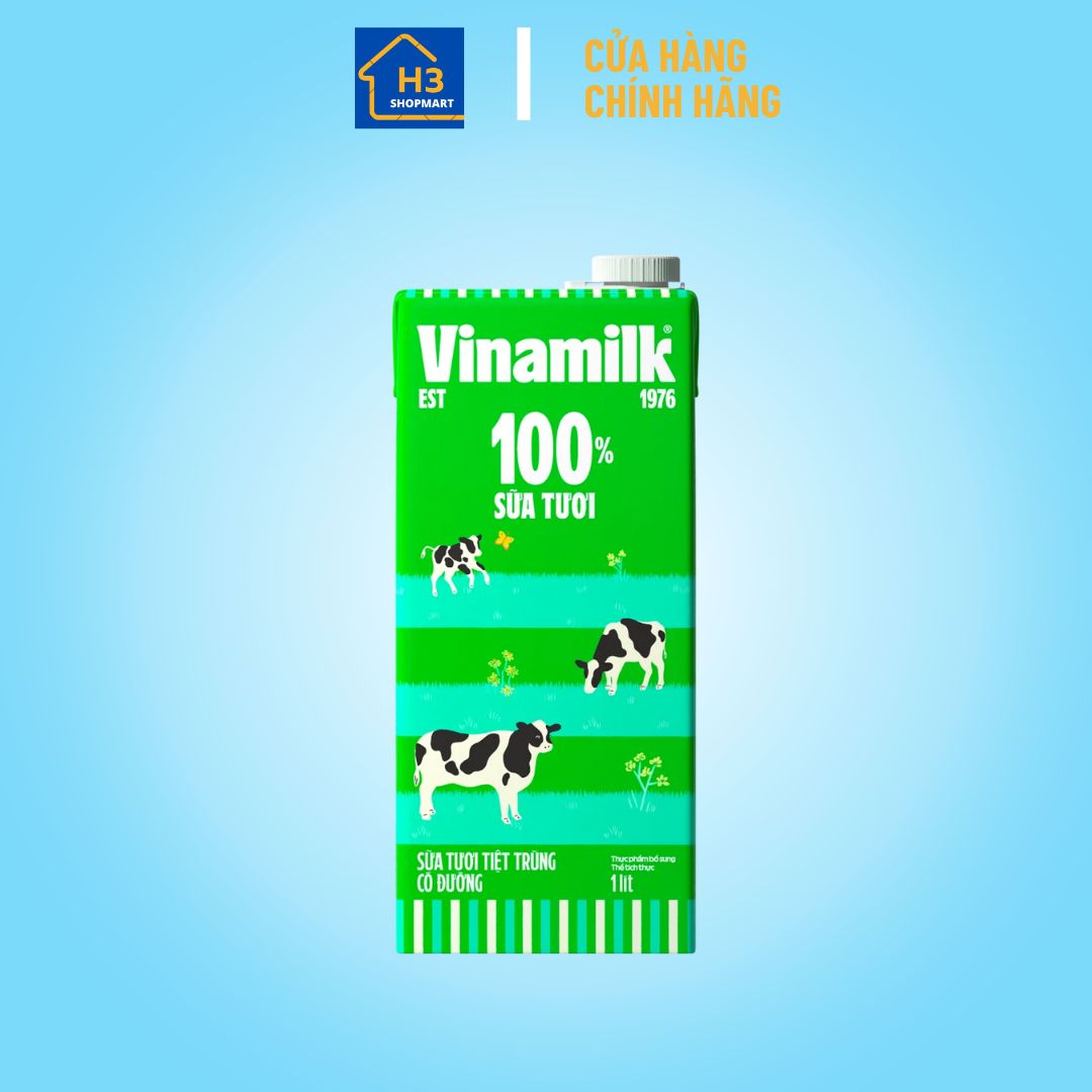 Sữa Tươi Có Đường Vinamilk 1 lít