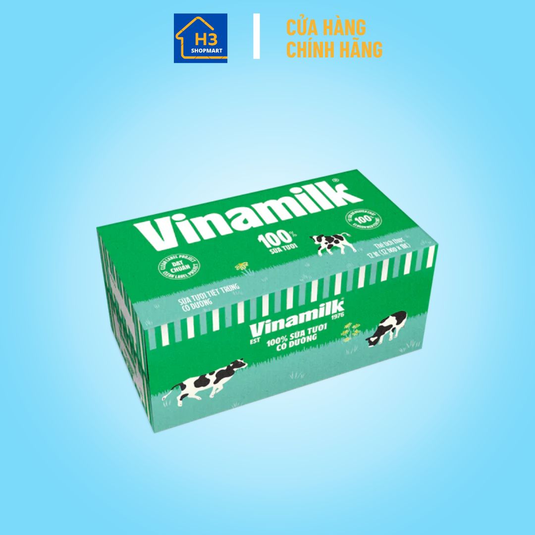 Sữa Tươi Có Đường Vinamilk 1 lít
