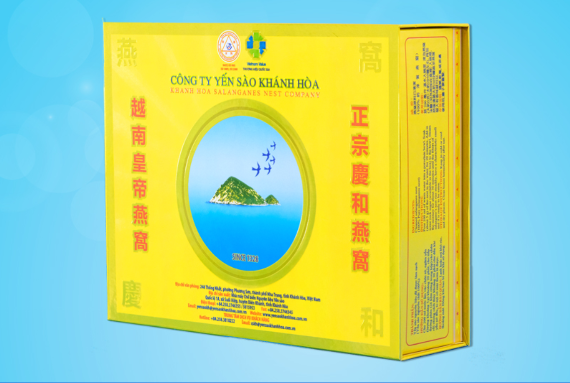 YẾN SÀO ĐẢO THIÊN NHIÊN KHÁNH HÒA HỘP 50G - 015N